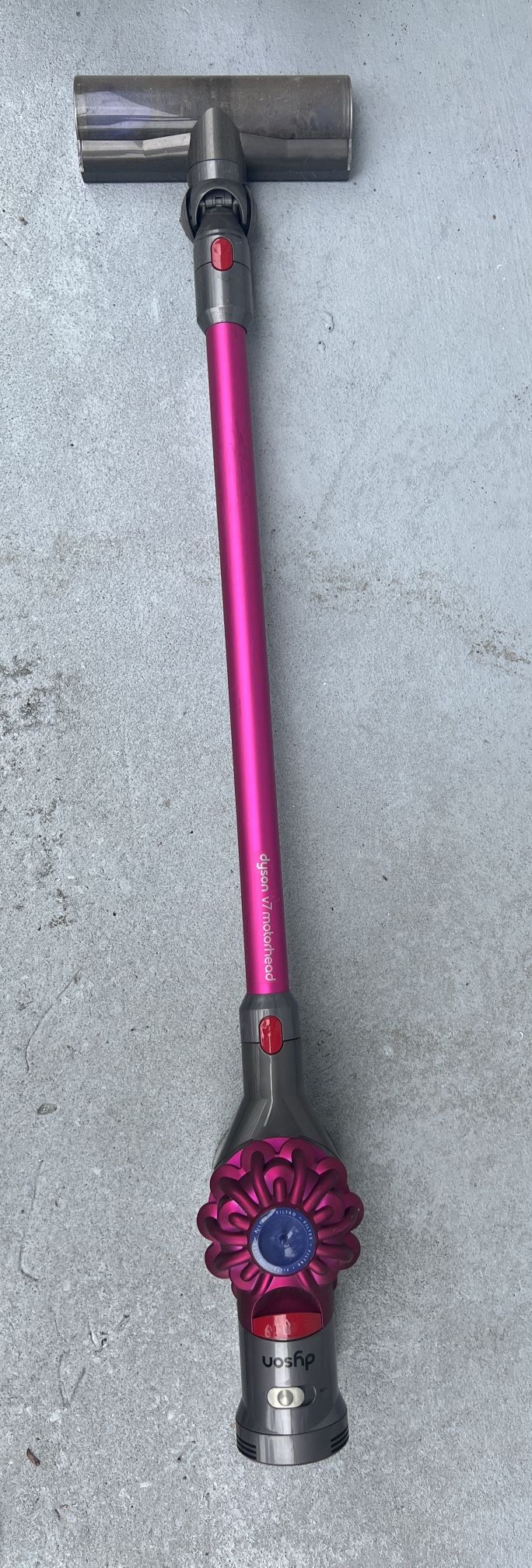 Dyson V7 motorhead cordless stick vacuum cleaner - needs battery & charger