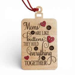 Mother’s Day Custom Tag Ornament