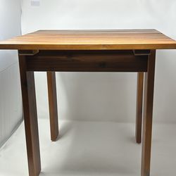 End tables inside/outside wood 17 In H X 18 In W X 18 In D 