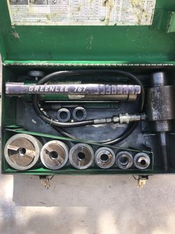 GREENLEE 7506 Slug Splitter Hydraulic Knockout Set