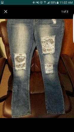 Girls size 14 guess jeans..new