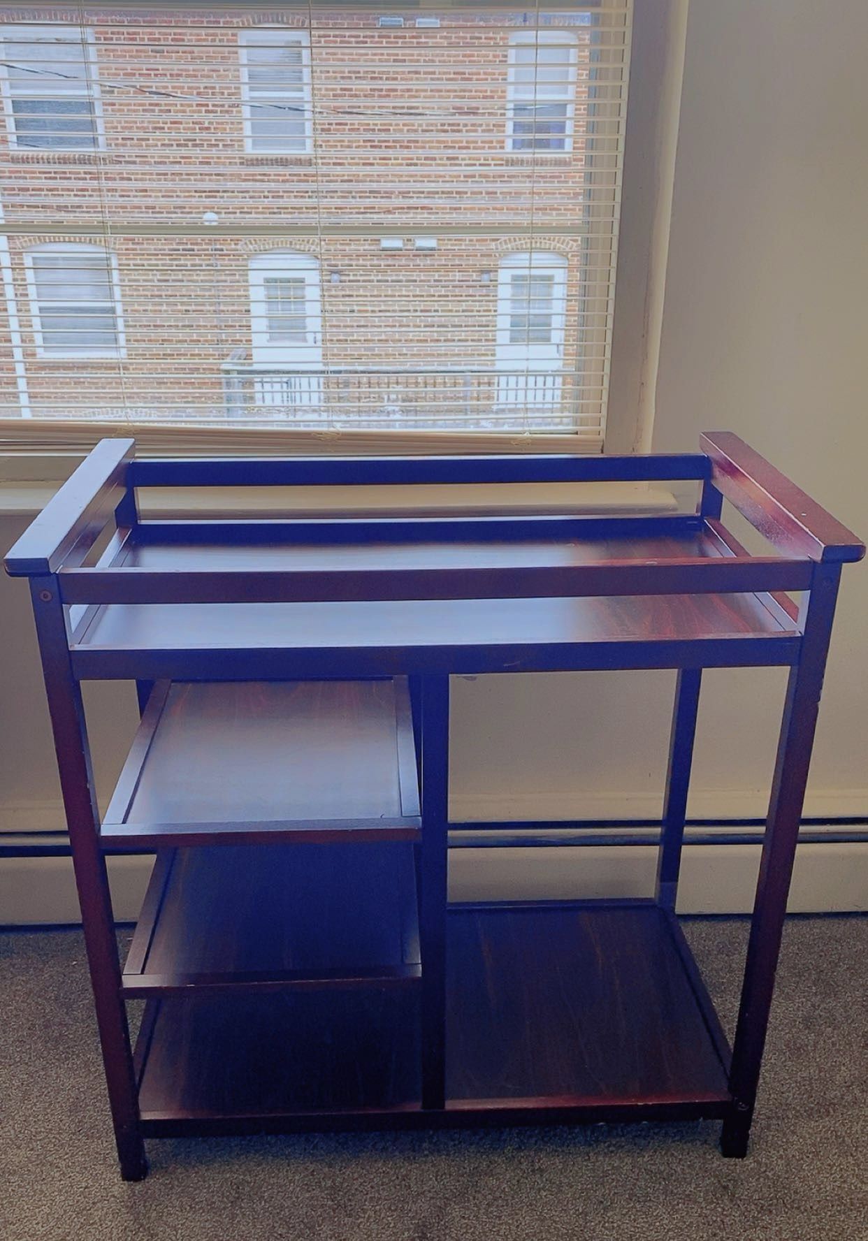 Wood Baby Changing Table 