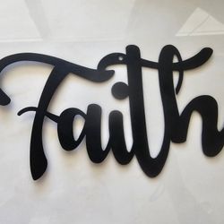 Wall Decor "FAITH"
