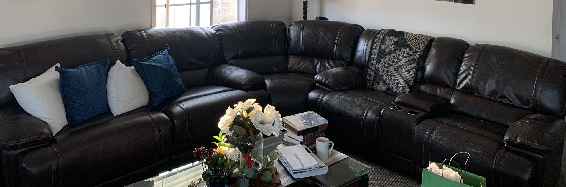 FREE Reclining Brown Couch