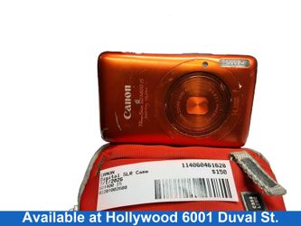 Canon Sd1400 Is Orange Digital SLR Camera
