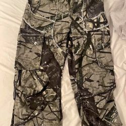 Camo Flared Pants Size 31