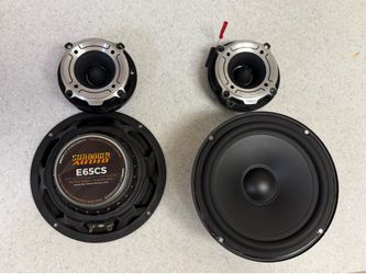 Sundown 6.5 speakers and tweeters