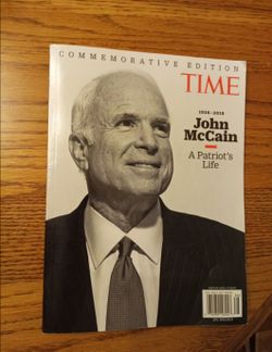 Commemorative Edition TIME Magazine John McCain