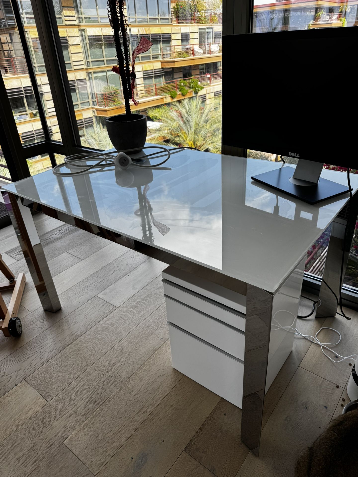 White Table