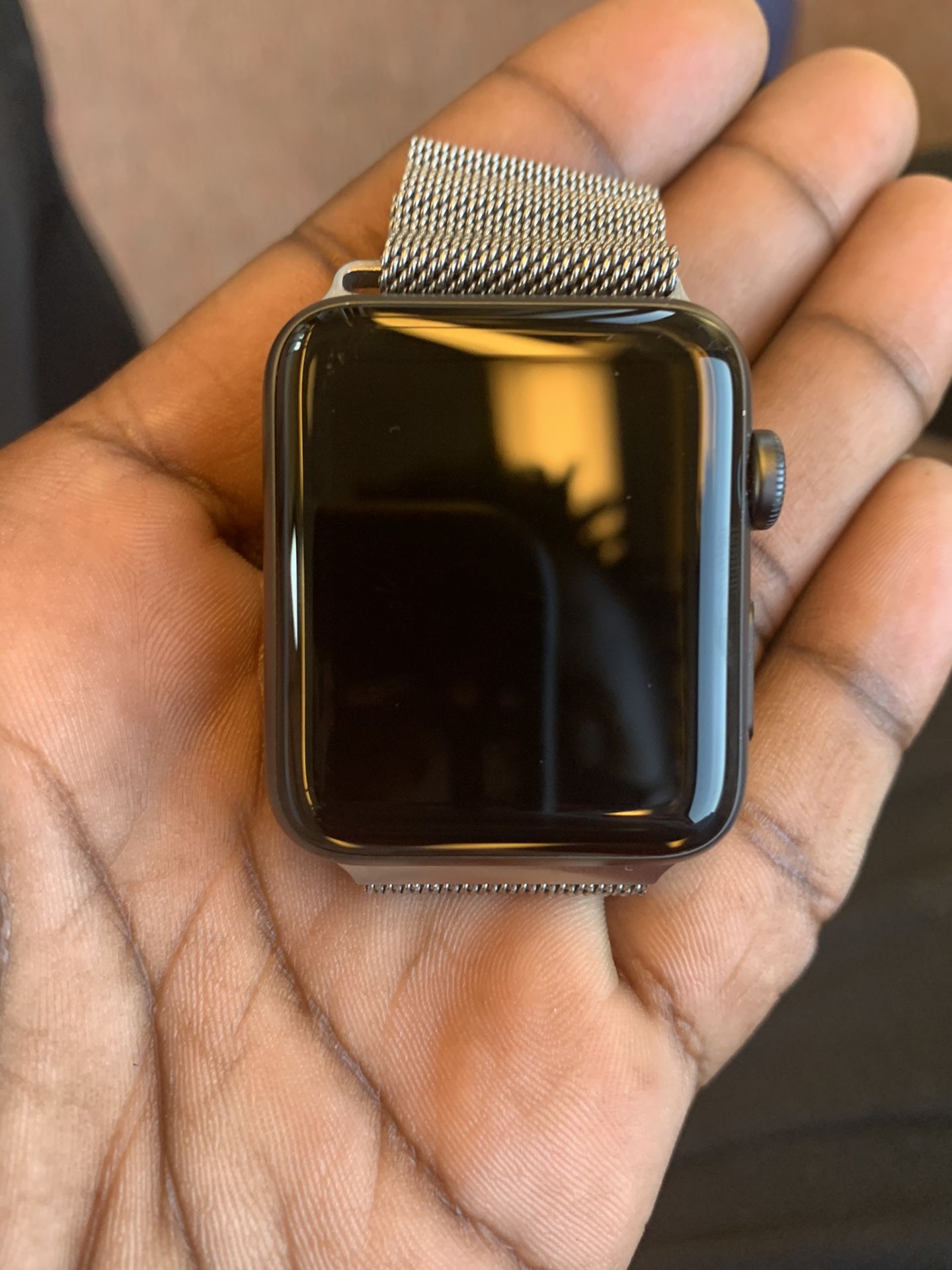 Apple 3 series brand new with stainless steel watch adjust band