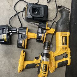 Dewalt Tools And Charger 