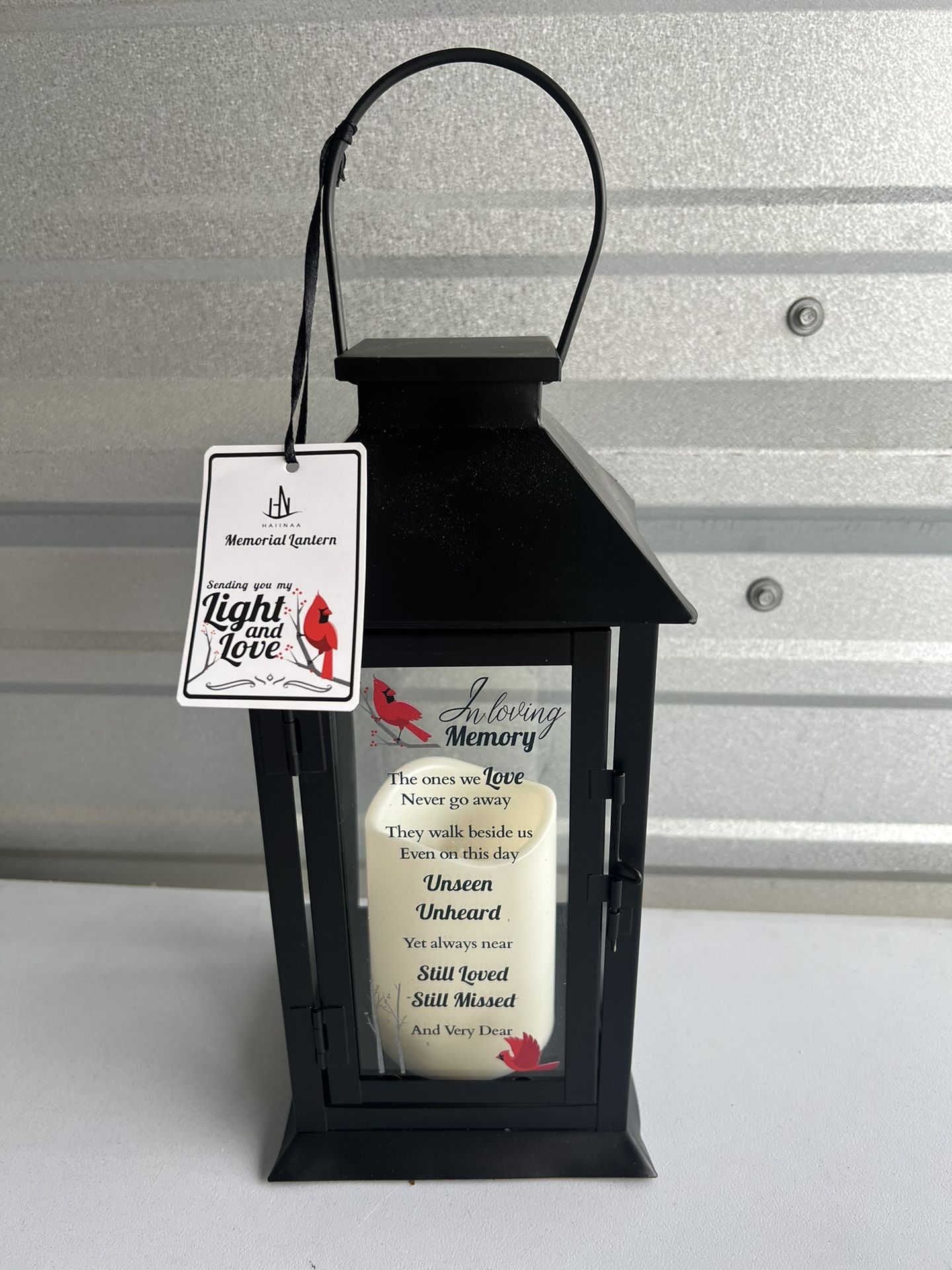 Cardinal Memorial Lantern