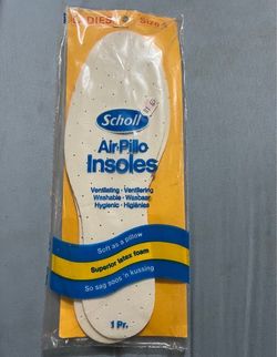 New Ladies Size 4 Brand Name Air Pillo Insoles