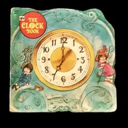 The Clock Book; A Golden Shape Book; Donna Kelly; 1978; Western Publ.; PB;