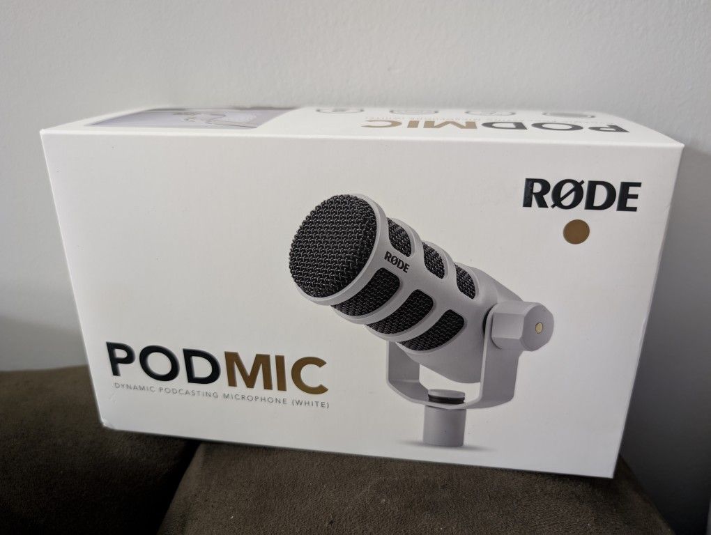 Rode PODMIC White Unopened