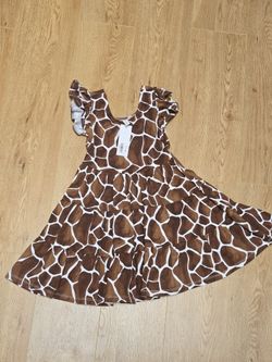 Janie And Jack Aninal Print Dress NWT Size 5