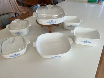 Blue Cornflower Corning Ware