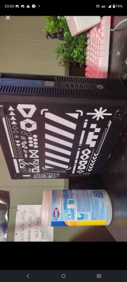 Desktop PC with Custom Decals (barely used)