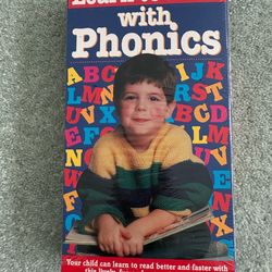 Vintage learn to read with phonics: good times home video (VHS, 1994)