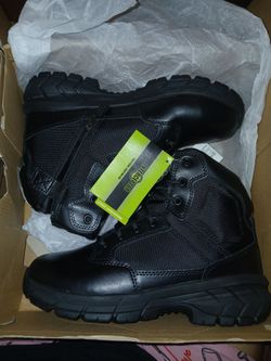 Women's leather tactical boots size 9