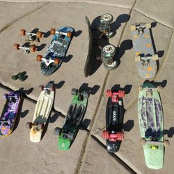 For Parts Or Repair Skateboards, Pennyboards, Nickleboard, Trucks And Skateboard Wheels