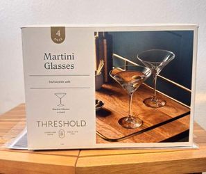 Martini glasses 4 piece
