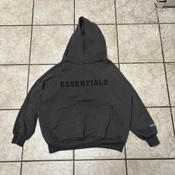 Brown Essentials Hoodie