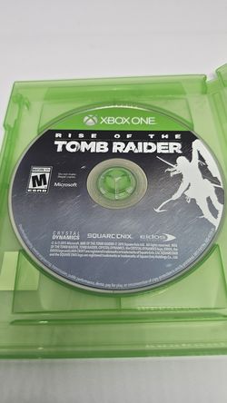Rise of the Tomb Raider (Xbox One, 2015) Video Game, Clean Disc