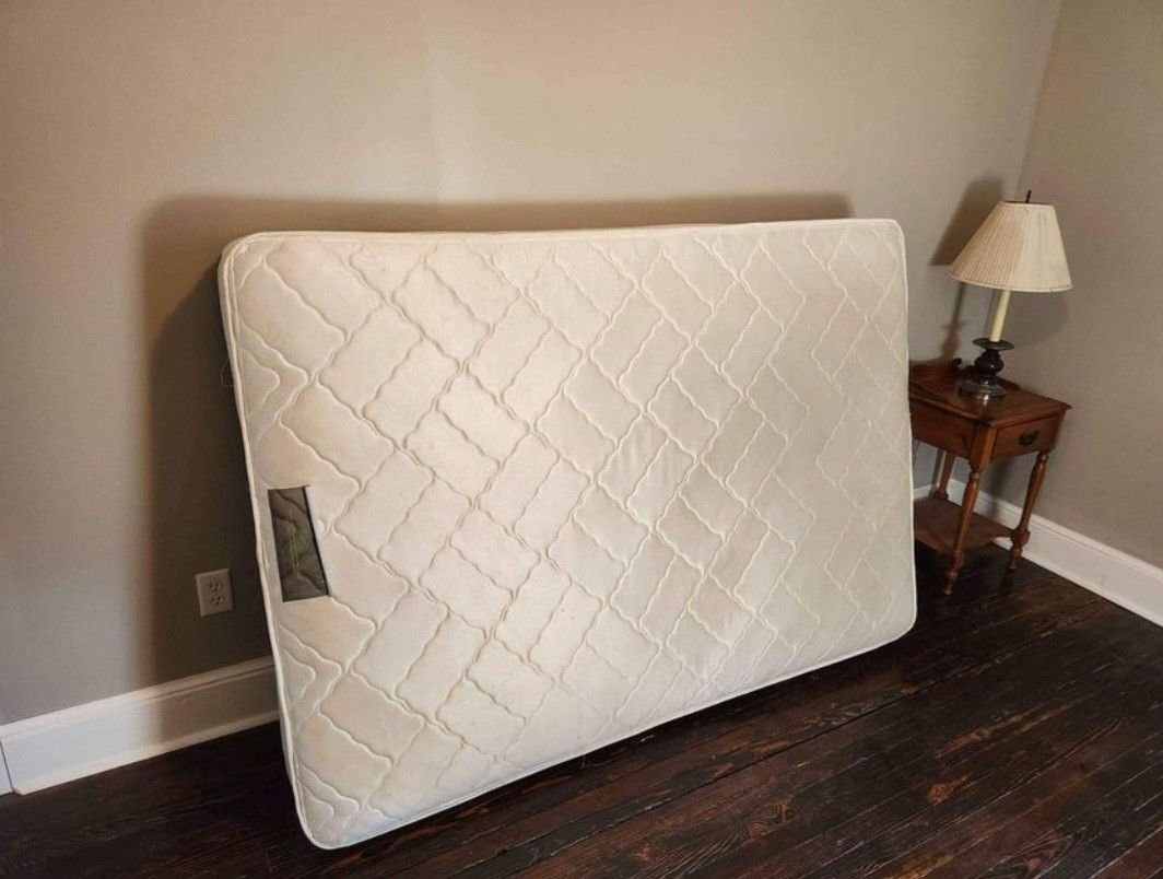 Full Size Bed - with Mattress, Box Springs, and Frame