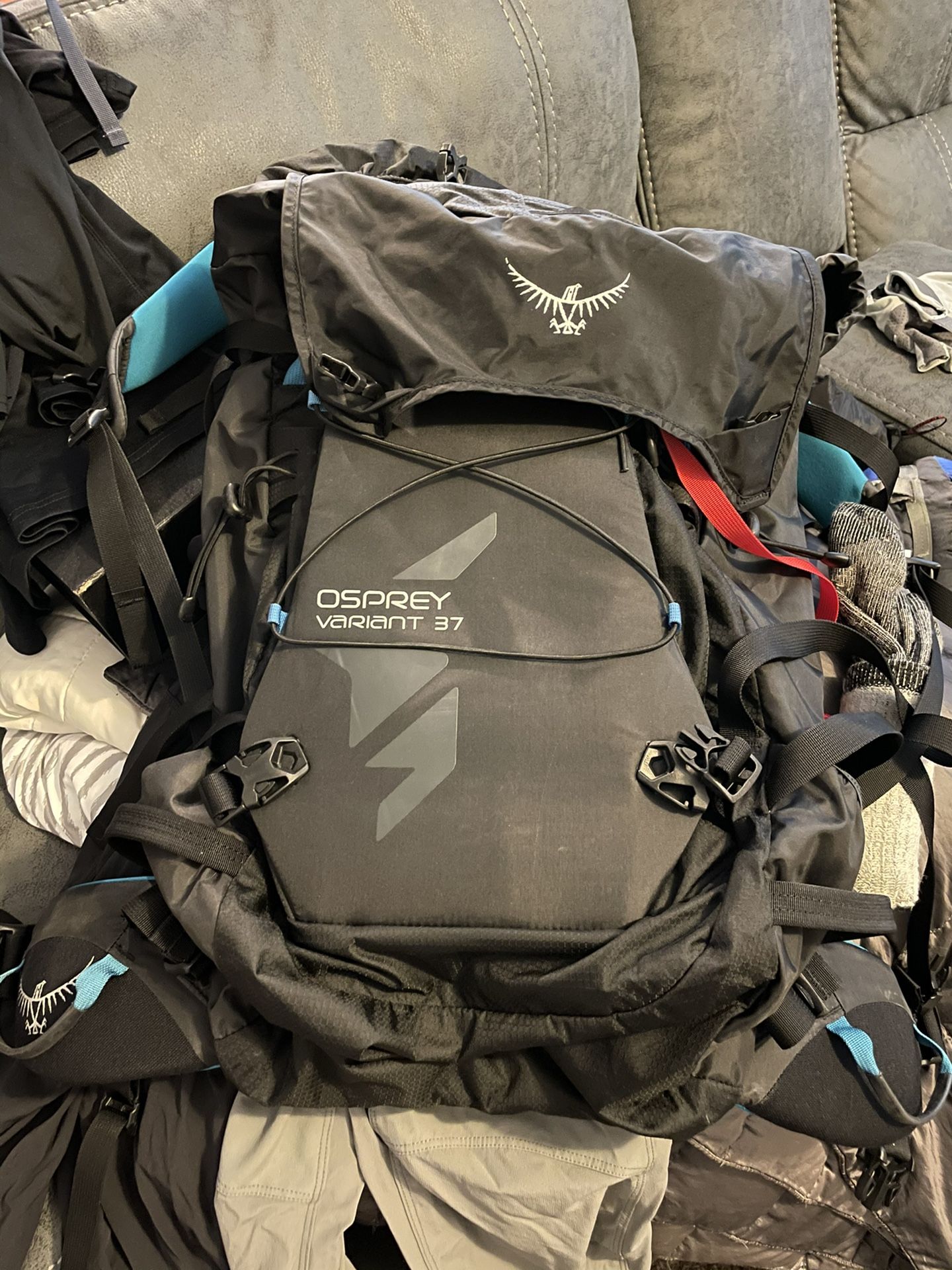 Osprey Variant 37 Liter Backpack Snowshoe Climb Snow Winter