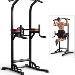 Pull Up And Dip Workout Tower