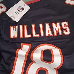 100% AUTHENTIC BRAND NEW CALEB WILLIAMS #18 JERSEY FROM NFL SHOP SIZE XL 