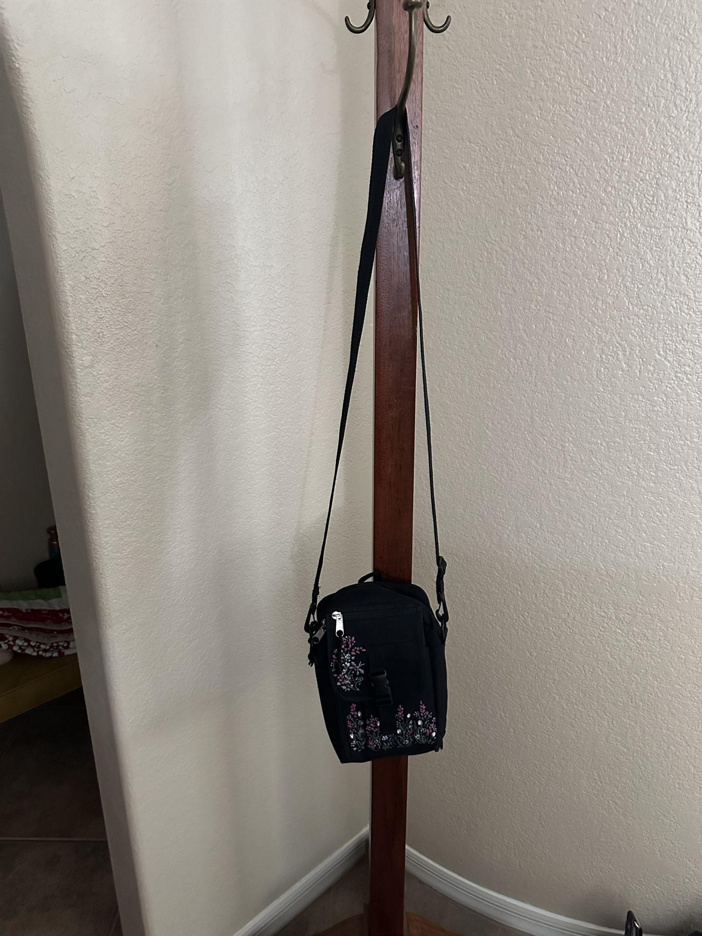 Brand New Crossbody Bag. Hand Painted. Never Used!!