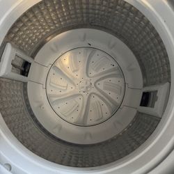 G&E Washing Machine Black Fold Top