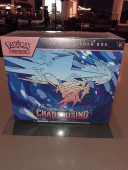 Pokemon Mega Evolution Chaos Rising elite trainer box