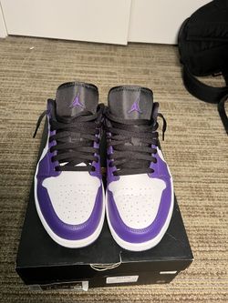 Jordan One Low Court Purple