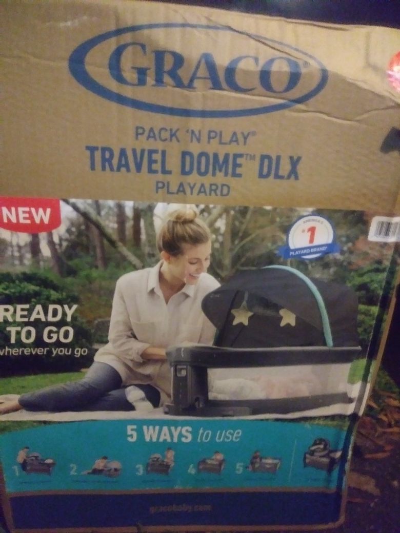 Graco pack and play Travel Dome DLX playyard