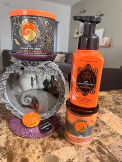 Nightmare before Christmas bath and body works