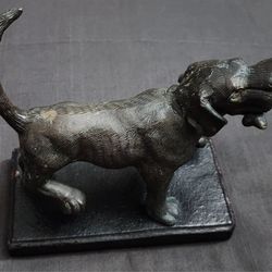 Dog Statue Labrador Dog Bronze Labrador Vintage Lab