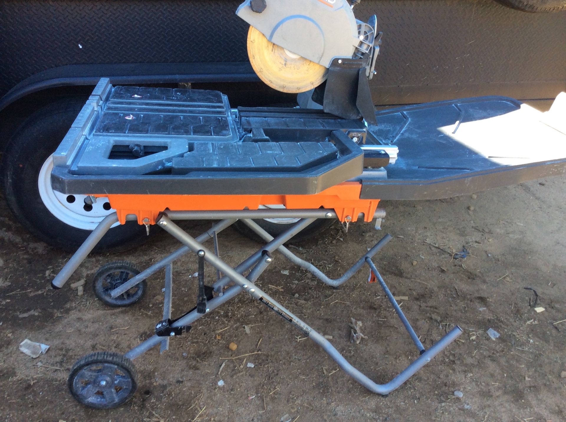 Ridgid 10” Wet Tile Saw Model R4092