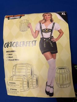 Spooktacular oktoberfest Halloween costume XL