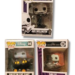 Nightmare Before Christmas Funko Pops!