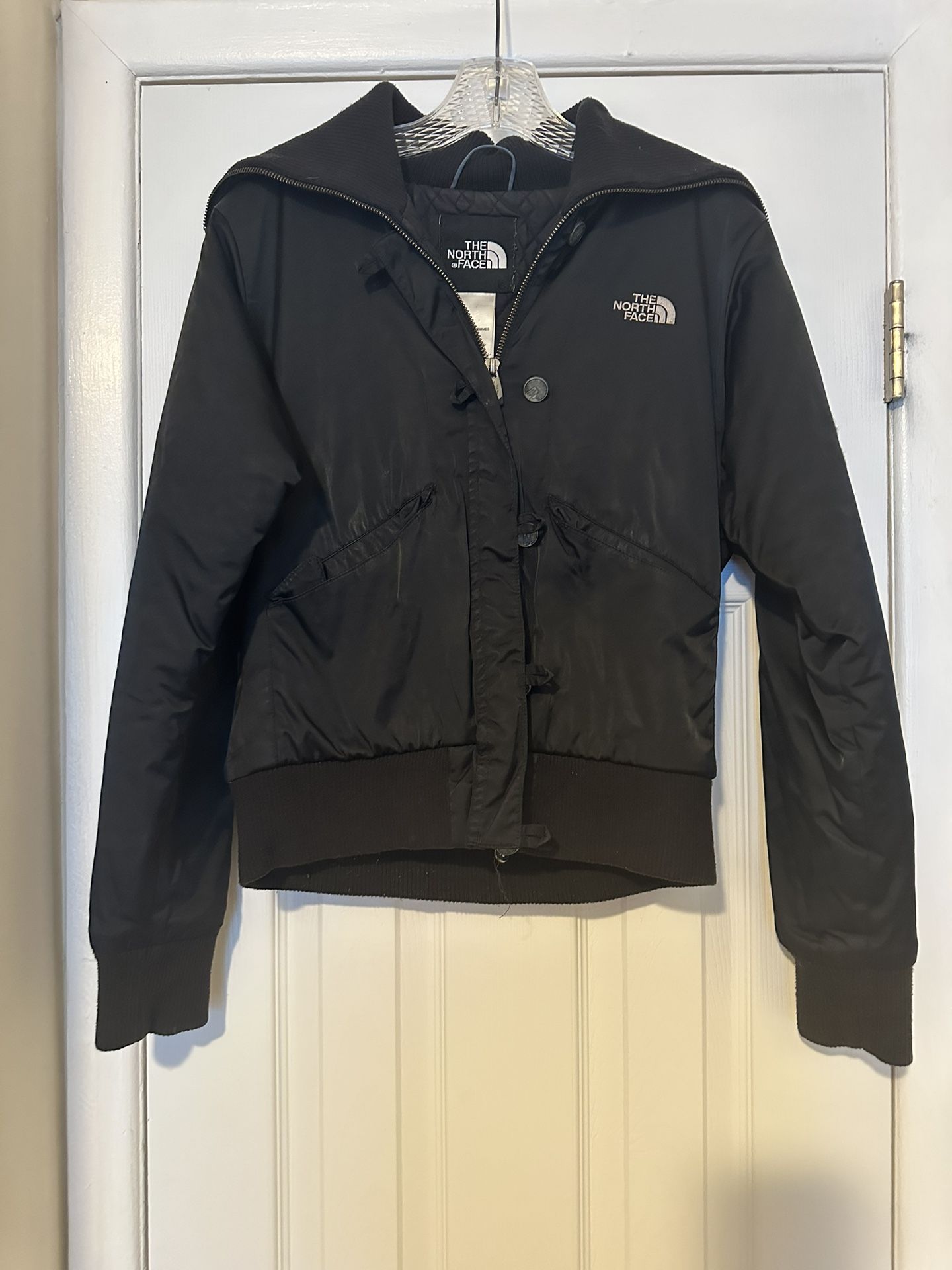 The North Face Black Bomber Jacket Sz. M