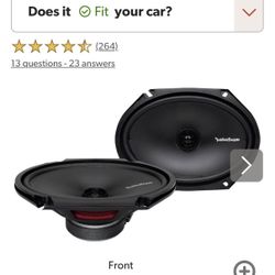 Rockford Fosgate R168X2 Pair