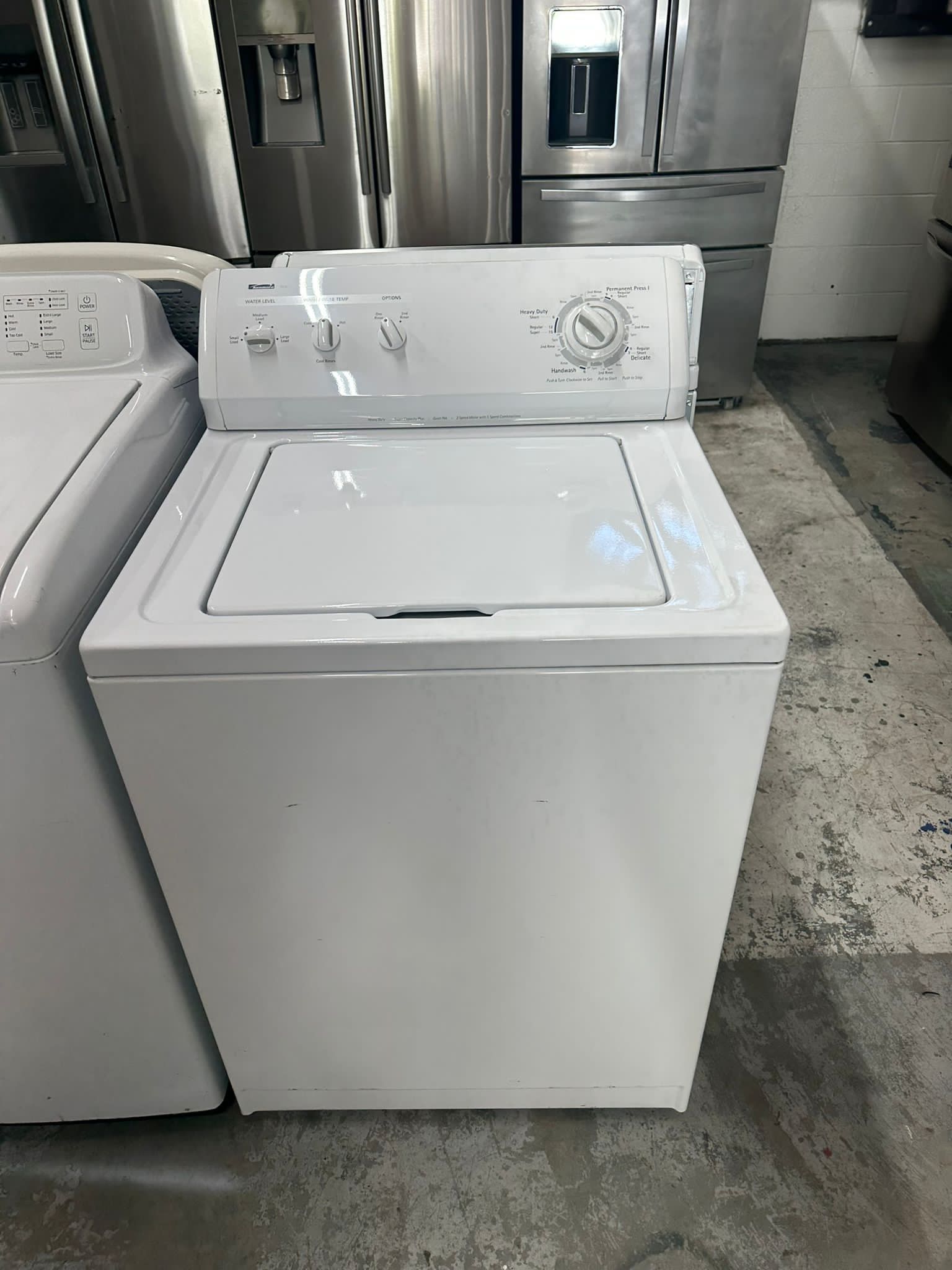 Kenmore Washer Analogy