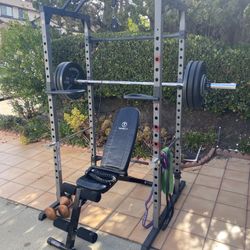 Complete Home Gym Squat Rack
