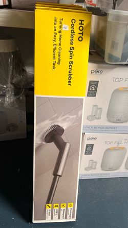 HOTO Cordless Spin Scrubber