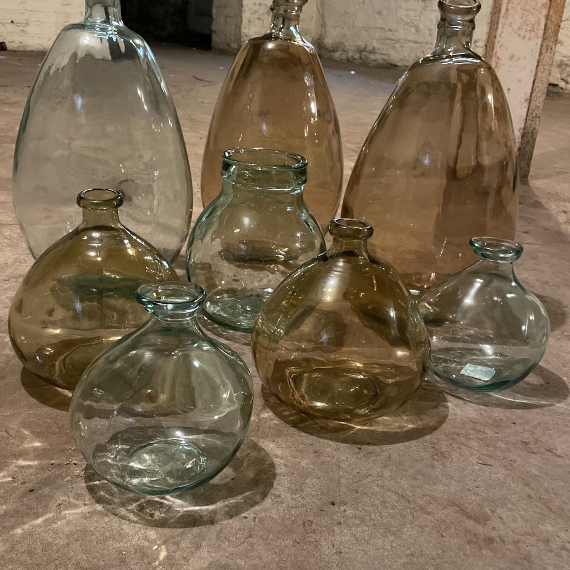 Blown Glass / Bottle Vase