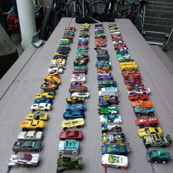 hot wheels and matchboxcars