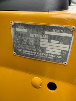 Caterpillar Mitsubishi FGC25k